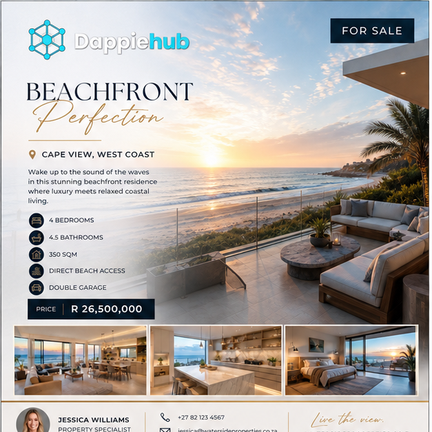 Estate agent branded content example