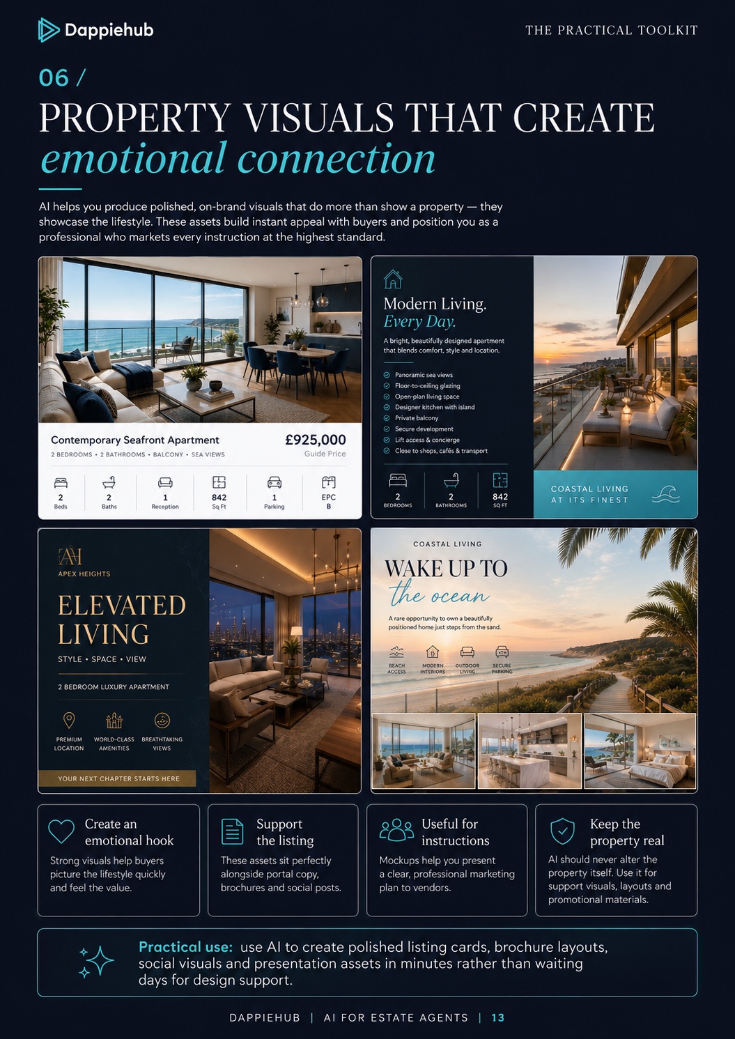 Luxury property marketing example